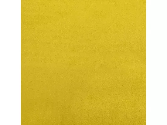 Canapé à 2 places jaune velours