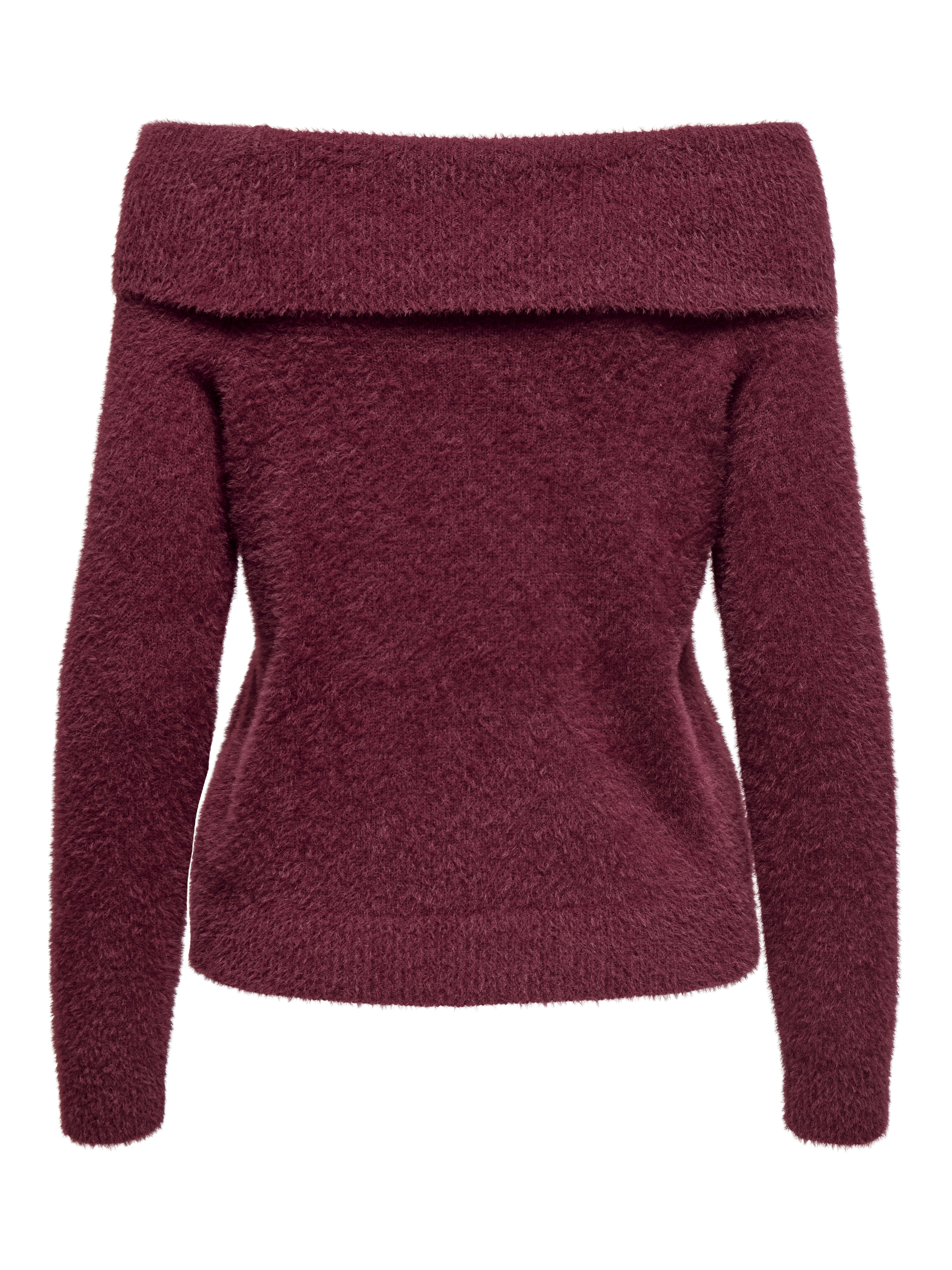ONLSIFF Strickpullover Burgundy