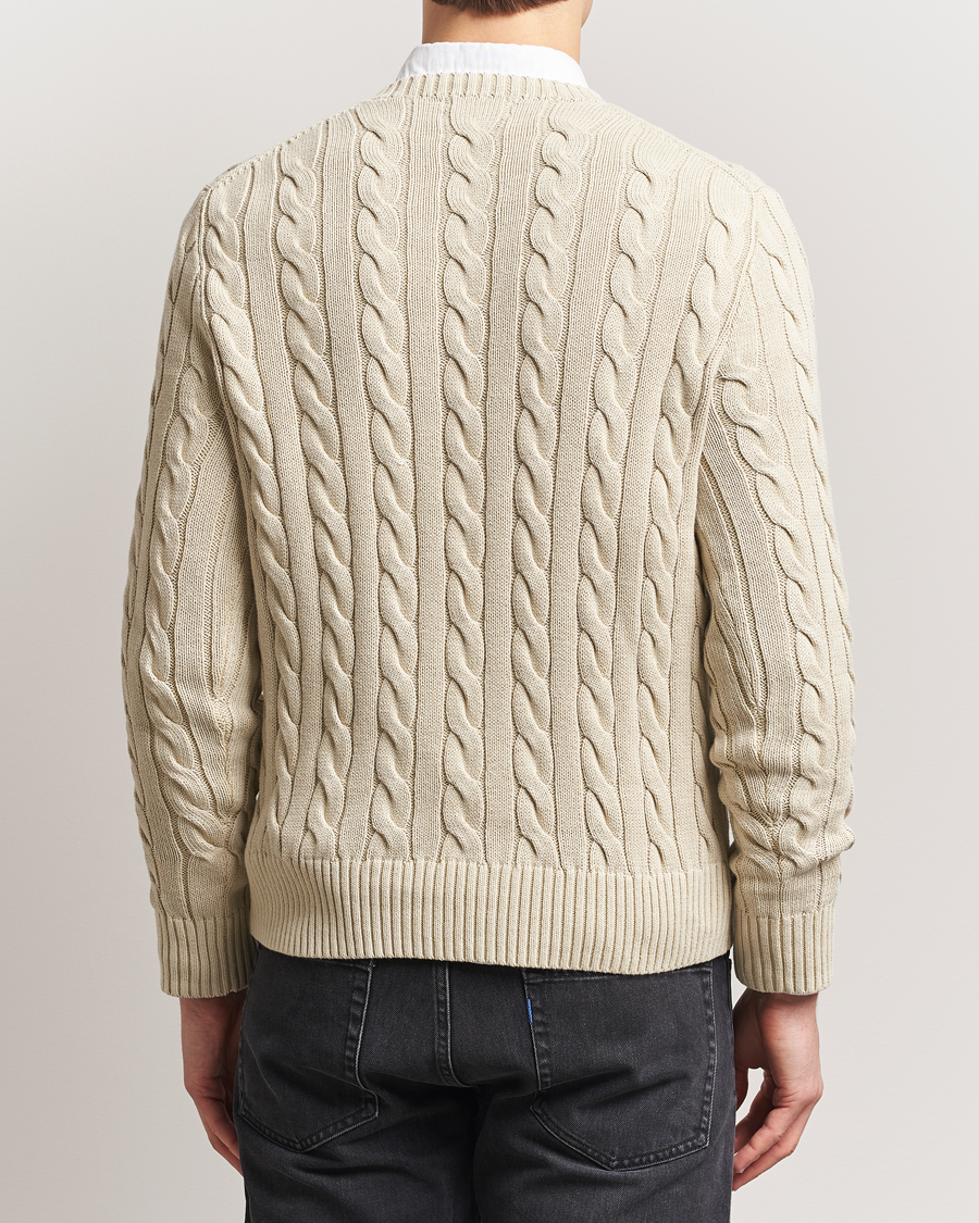 Polo Ralph Lauren Cotton Cable Pullover Natural