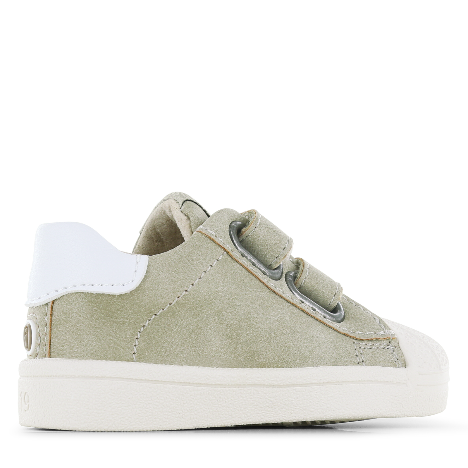 Shoesme taupe sneakertje Microfiber leer | Uni schoenen