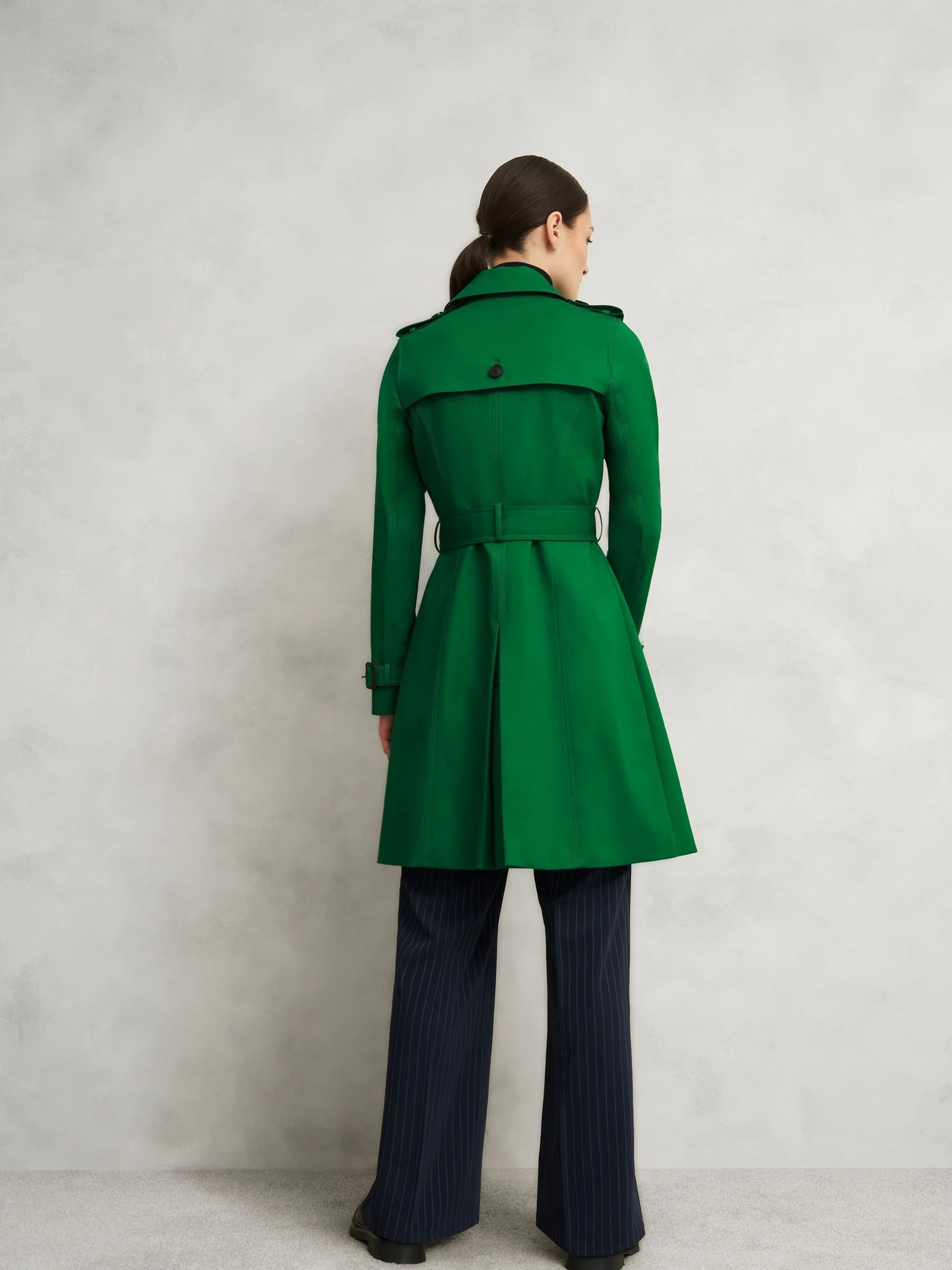 Groen - Hobbs Skylar Trench Coat