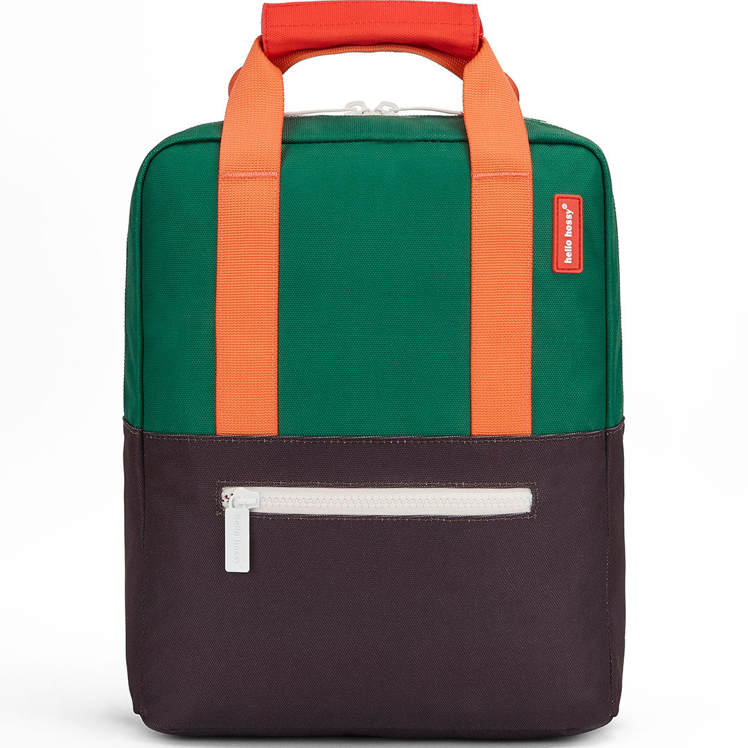 Hello hossy rugzak mini dark green - 30 cm