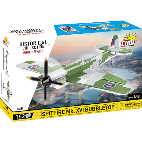 Cobi WWII Supermarine Spitfire Mk. XVI Bubbletop fly 5865