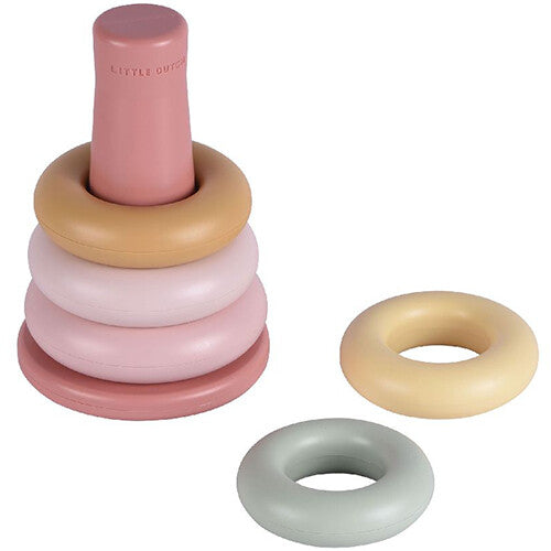 Little dutch stapeltoren ringen roze