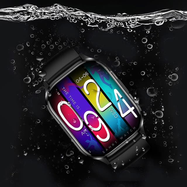 Smartwatch Vandtæt Bluetooth Smartwatch Sort