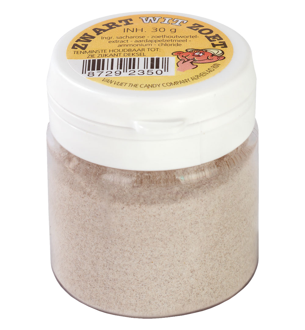 Van Vliet Zwart wit zoet (30 gr)