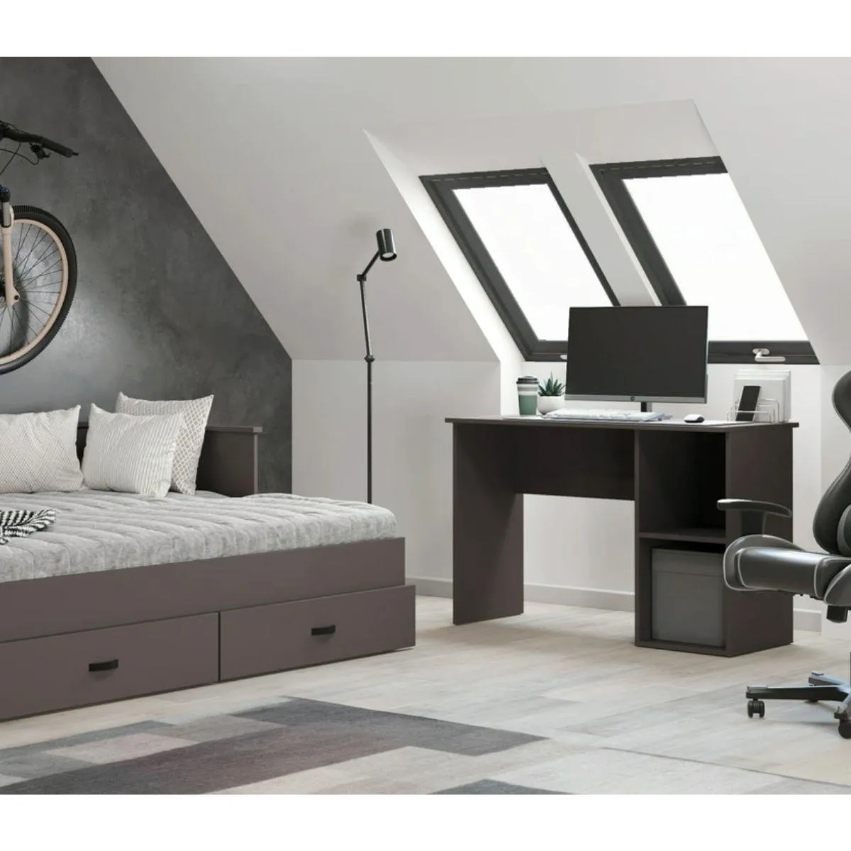Kobi Bureau Tako - Gris