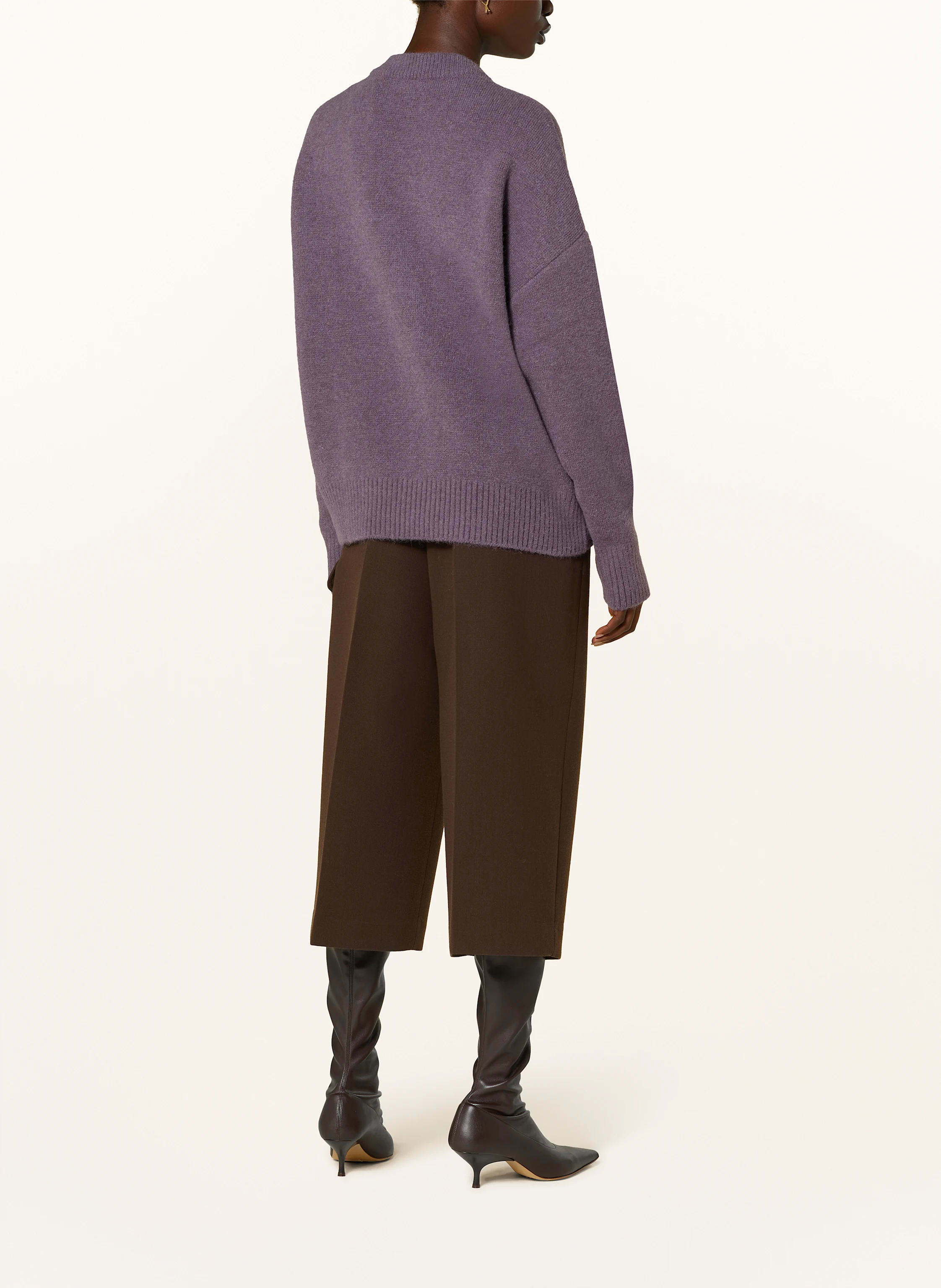 AMI PARIS Strickjacke aus Alpaka