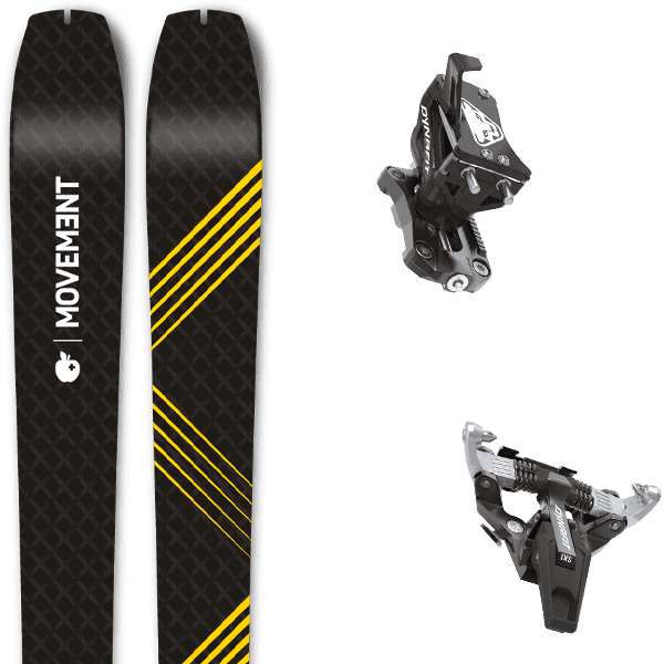 Pack ski de randonnée MOVEMENT FAST 85 + Fix