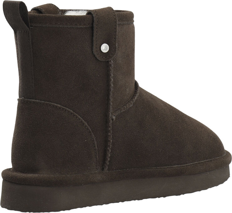 Bianco BIASNOW Short Boot Suede Dark brown