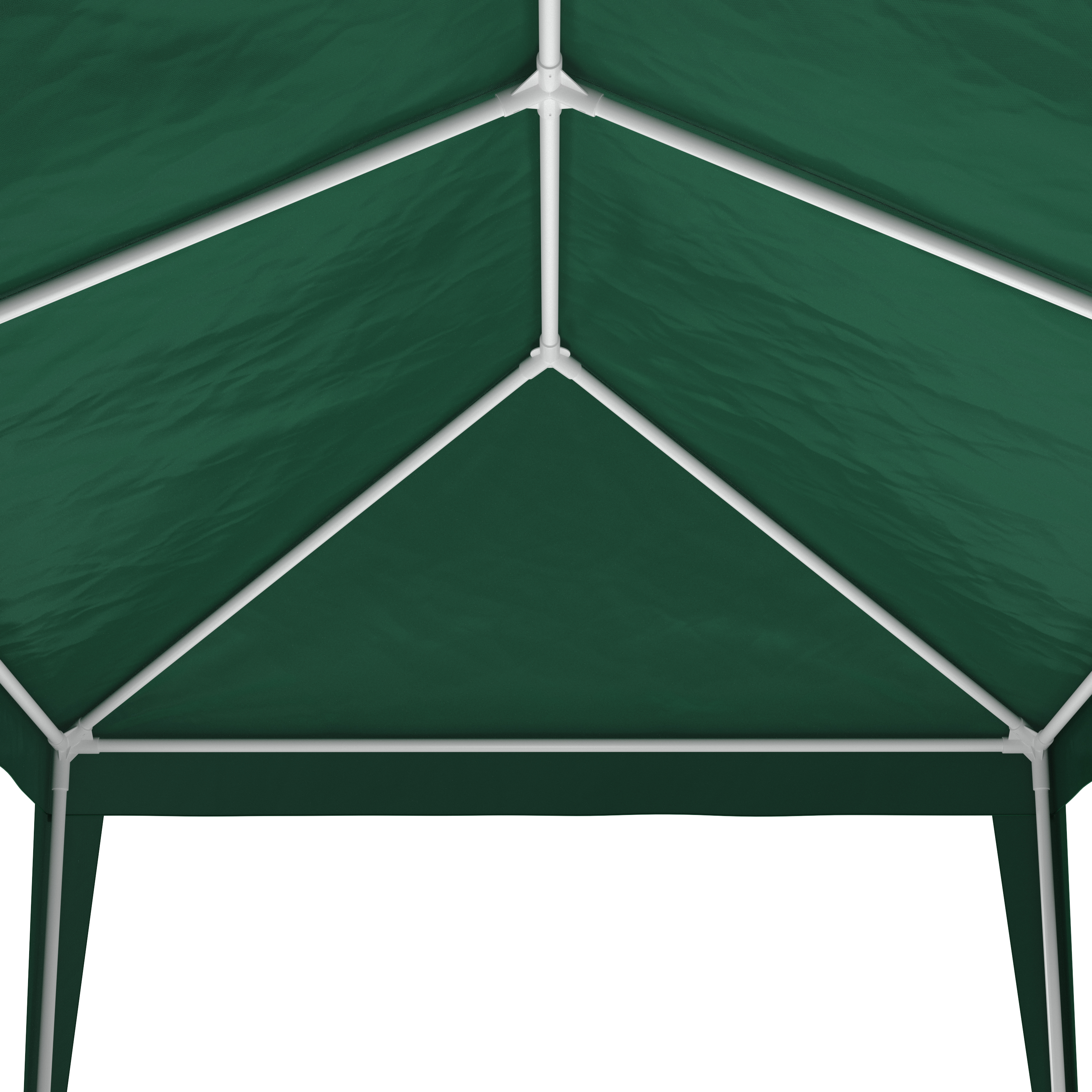 Pavillon LINU 6 x 3 m grün inkl. 6 Seitenwände