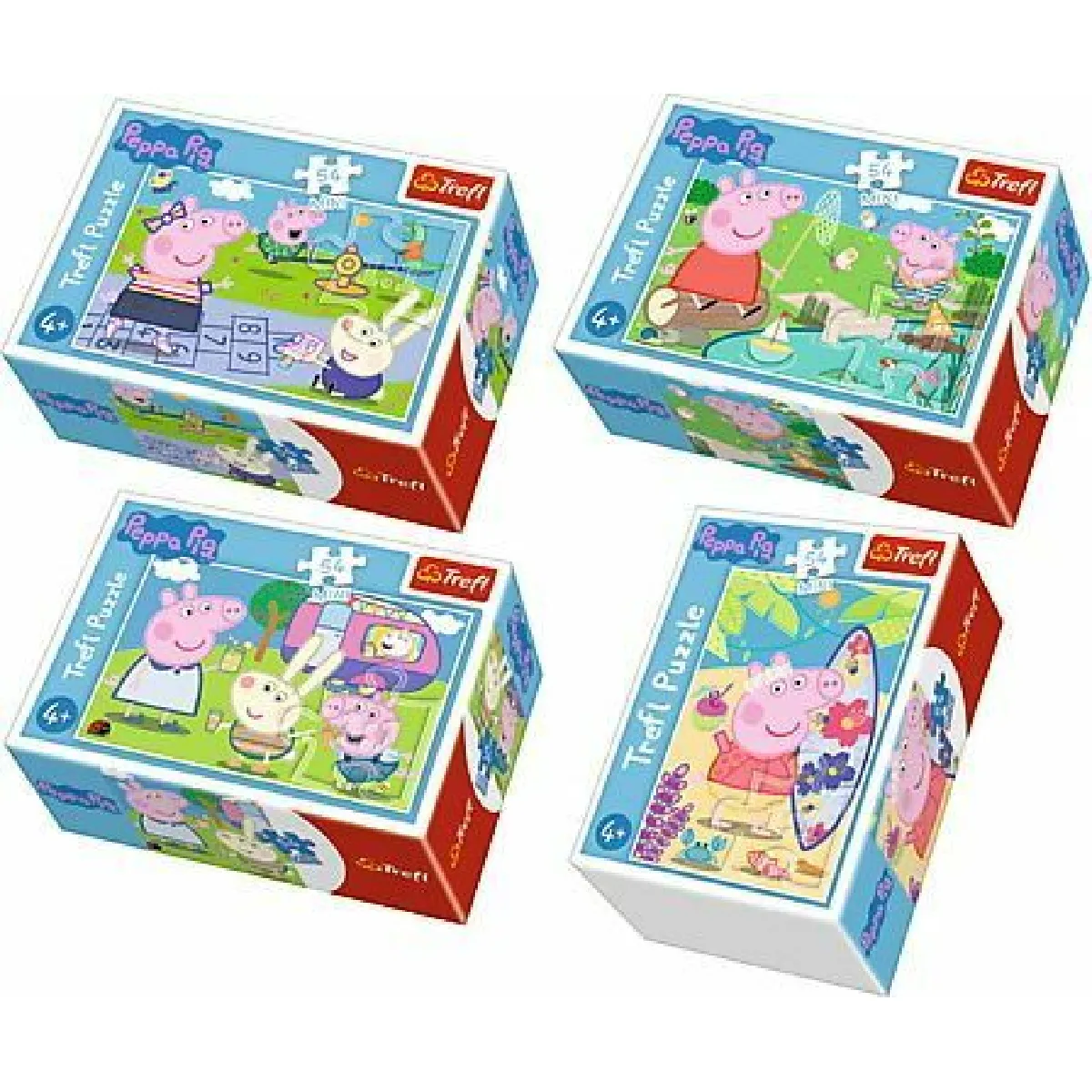 Trefl Mini Puzzle 54 Pièces Peppy Pig