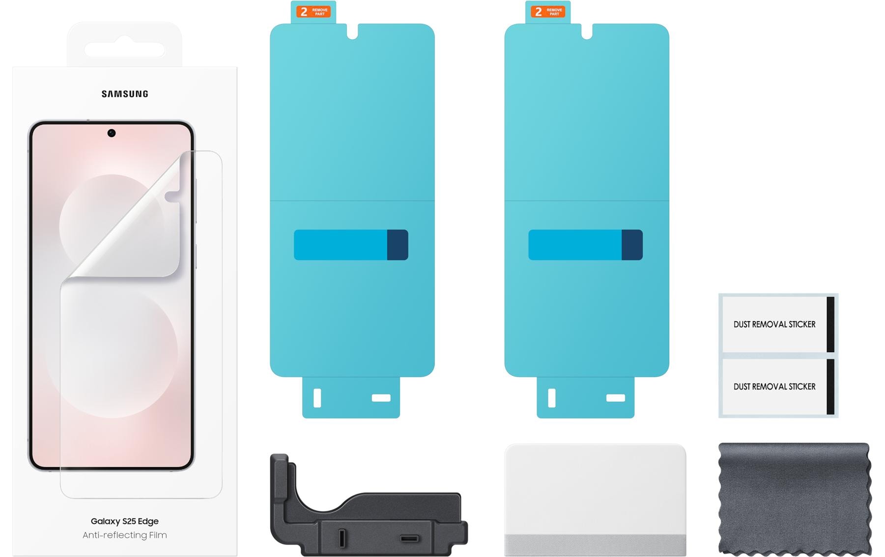 Anti-Reflecting Screen Protector Galaxy S25 EdgeDisplay-Schutzfolie für das Samsung Galaxy S25 Edge