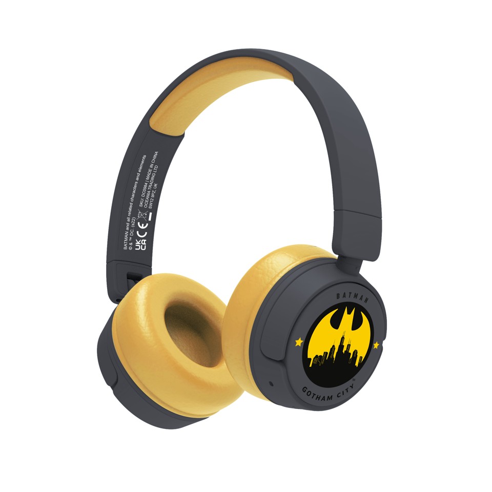 OTL - Bluetooth Hovedtelefoner m/Voksen Kontrol - Batman Gotham City
