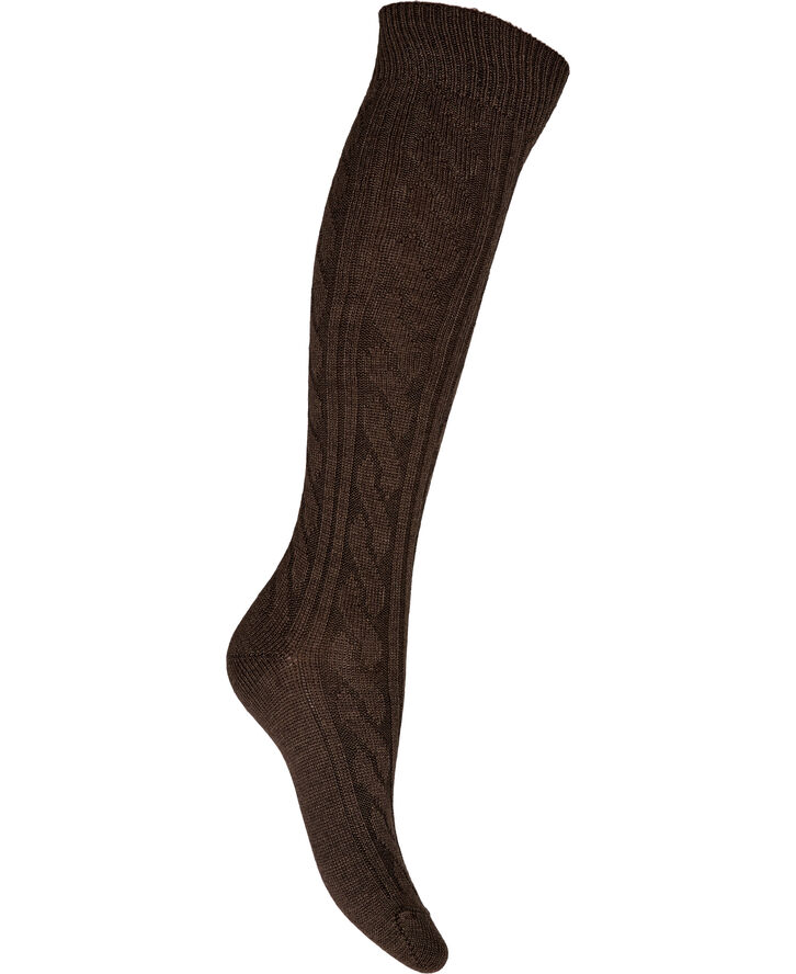 Hudson WINTER PLAIT Brownmel.