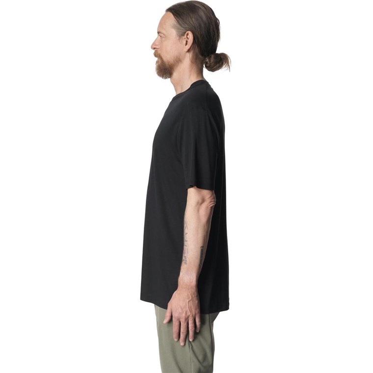 Houdini M's Tree Message Tee True Black / Houdini