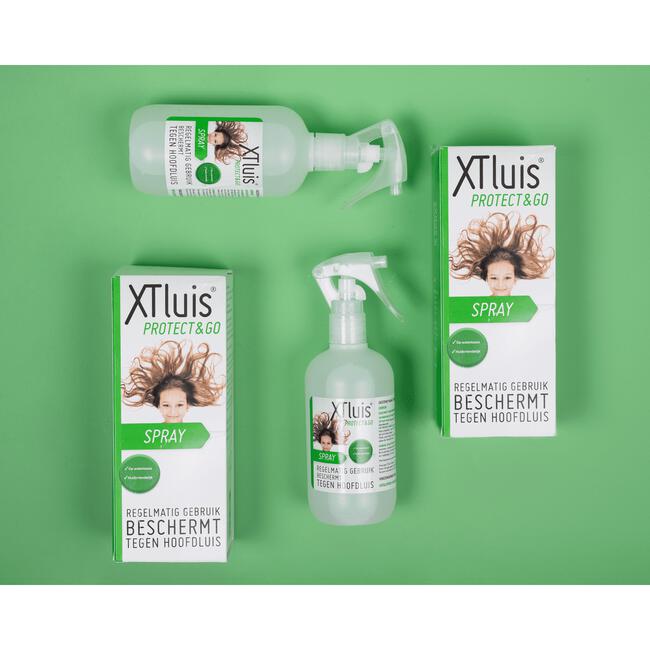 XTluis Protect & Go Verzorgende Anti-klit Spray 200 ML Beschermt Tegen Hoofdluis