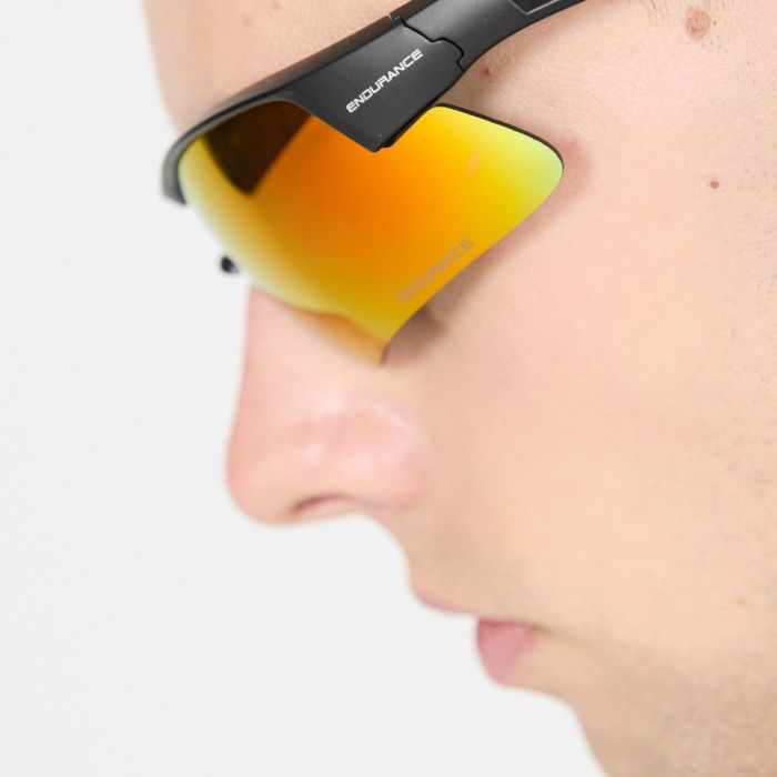 Endurance Unisex Solbriller Jacque Half-Frame Sports Glass Sort
