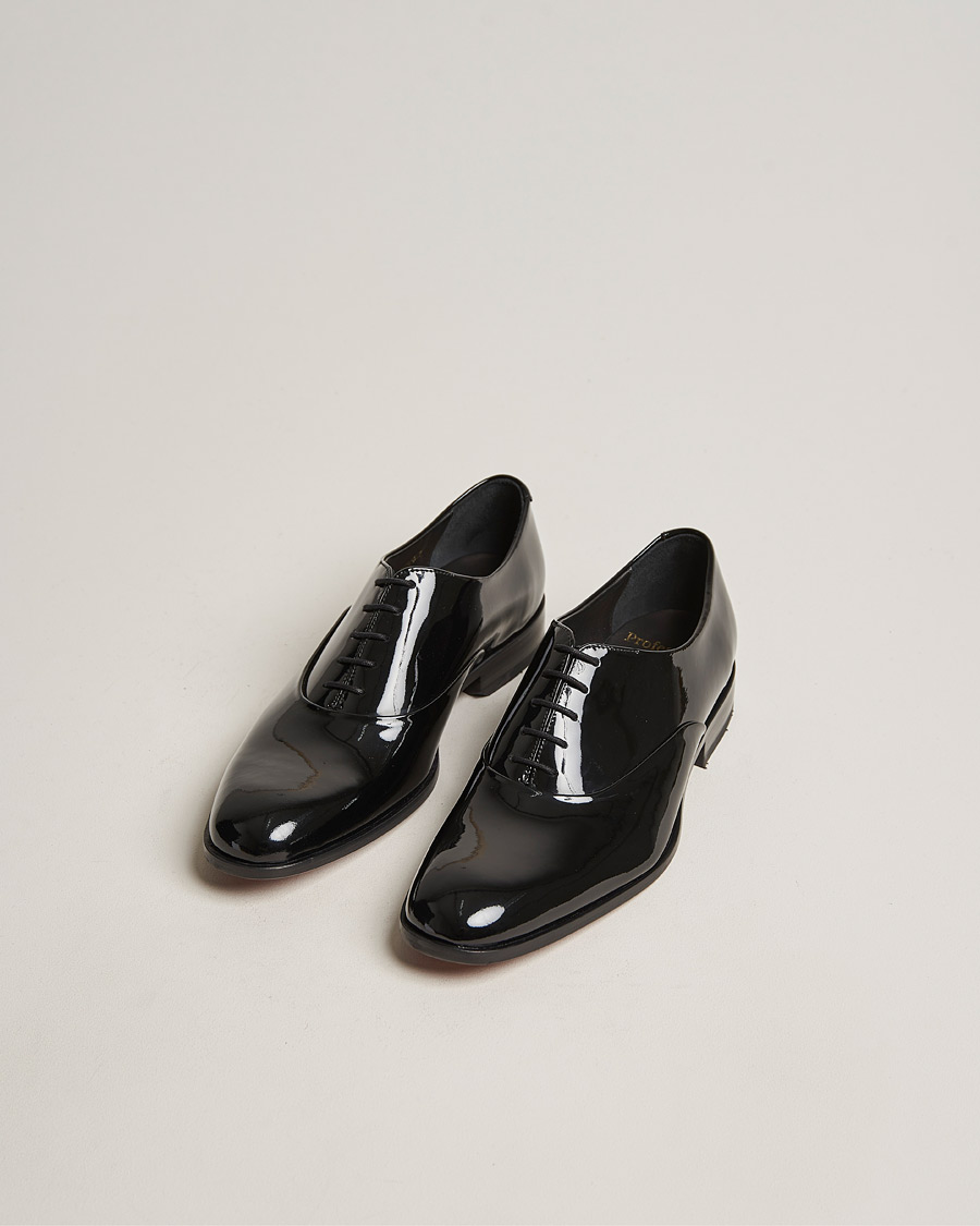 Loake Lifestyle Patent Black