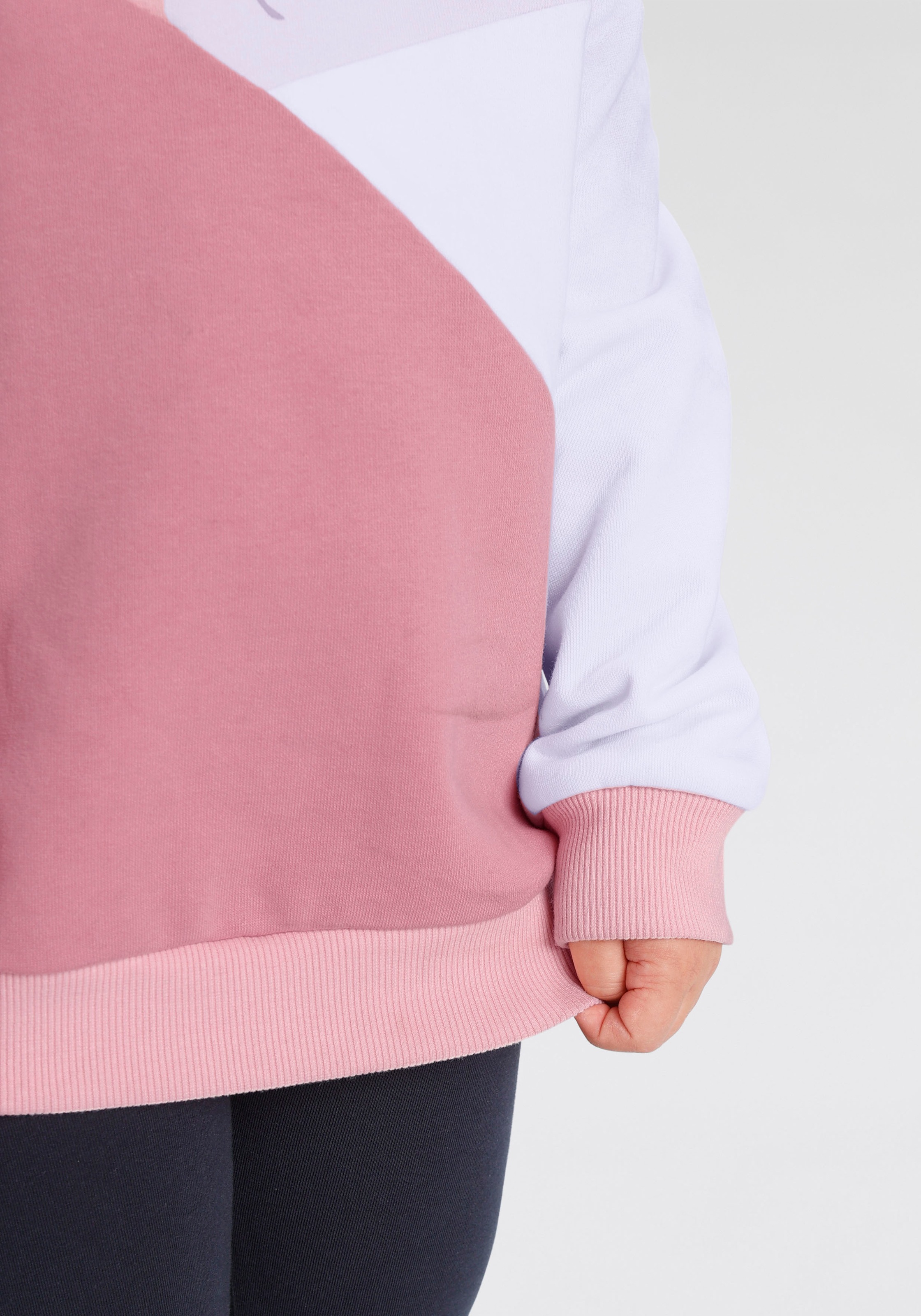 KangaROOS Sweatshirt »Kleine Mädchen«, Langarm,  hüftlang,  lockere Passform,  mit Logodruck