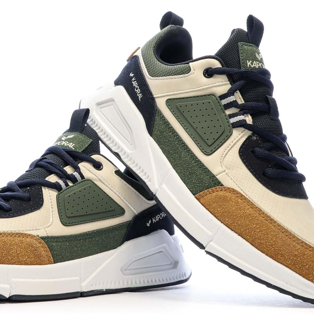 Kaporal Baskets Beige/Kaki/Camel Homme Kaporal Dolpi