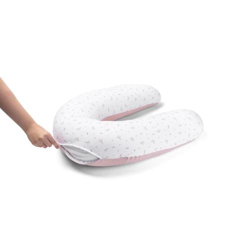 Coussin de maternité Doomoo Buddy - Flower pink - BABYMOOV