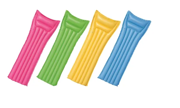 Bestway 44007, Blå, Grøn, Lyserød, Gul, Flydende madras, Vinyl, 690 mm, 1830 mm, 598 g