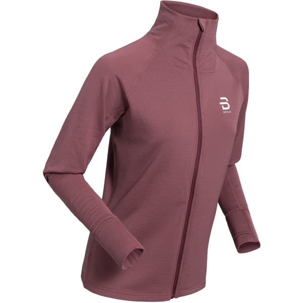 Sweat polaire randonnée DAEHLIE FULL ZIP DAVOS W WILD BERRY