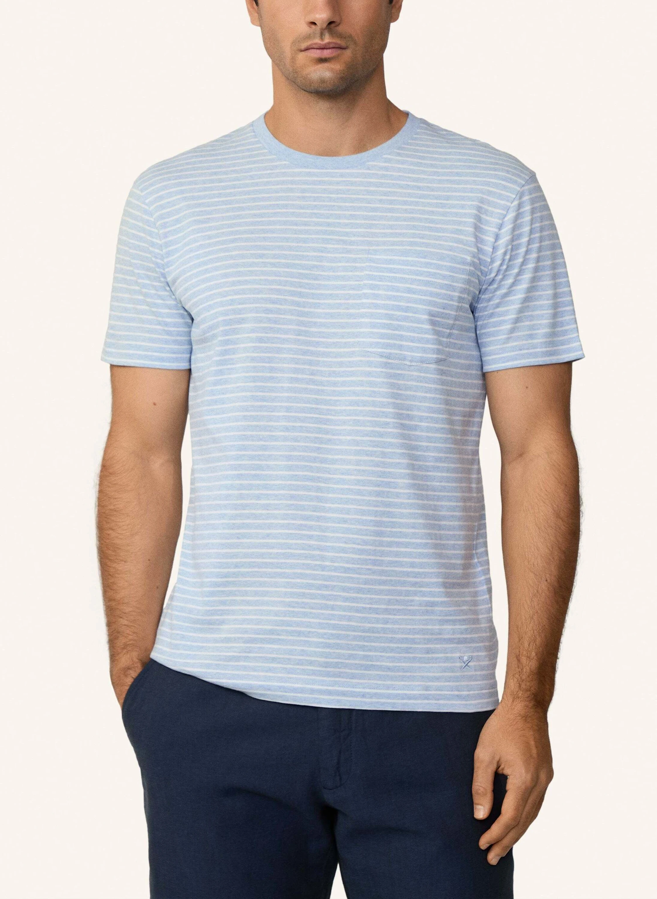 HACKETT LONDON T-Shirt STRIPE JSY POCKET TEE