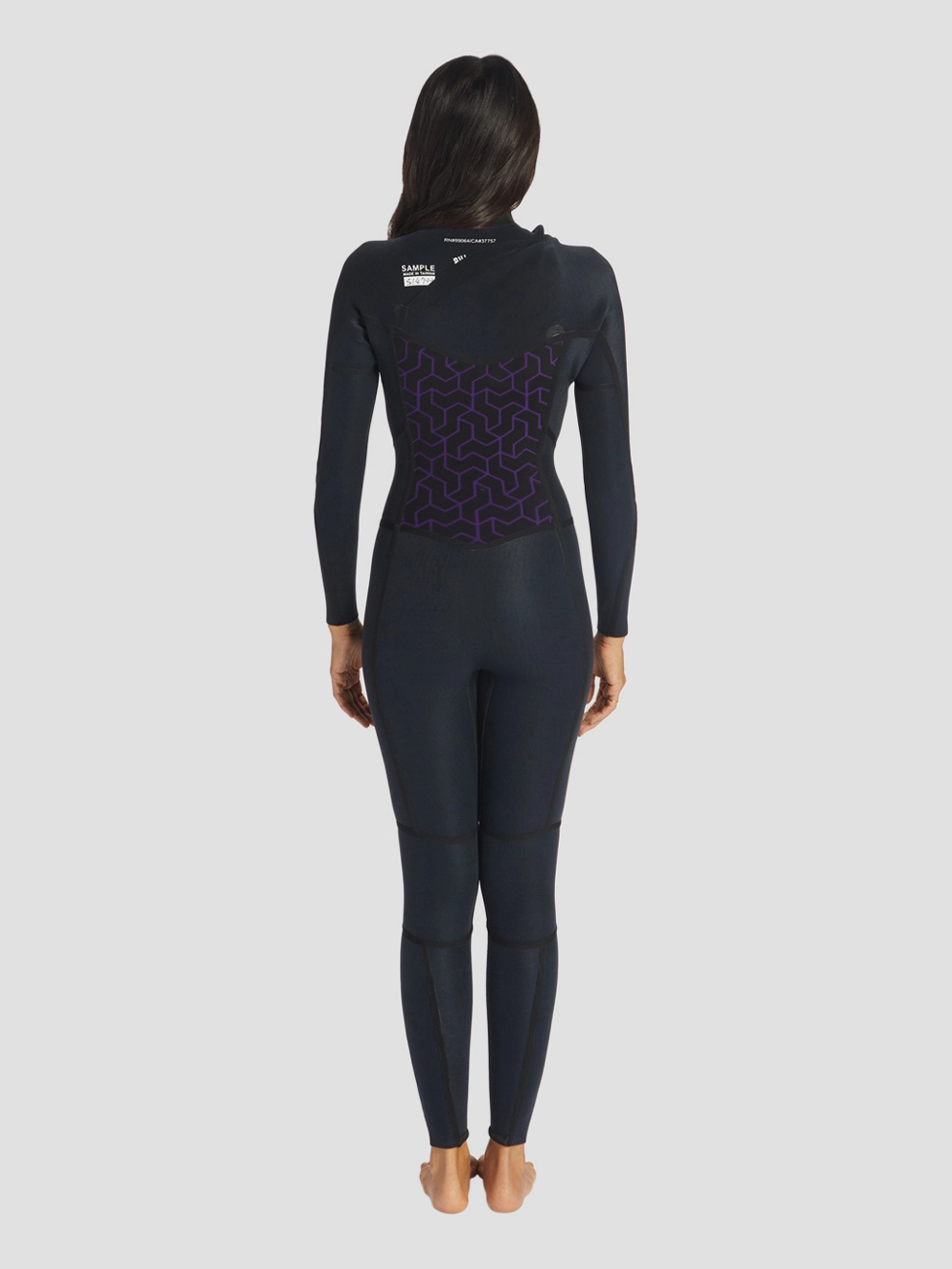 Billabong Synergy 4/3 Chest Zip Full Wetsuit wild black