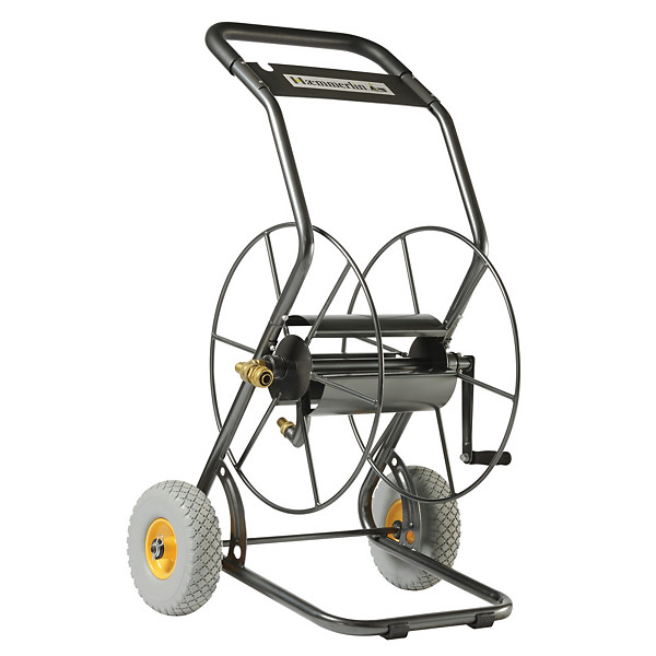 Dévidoir 2 roues Haemmerlin pour tuyau arrosage 85 m