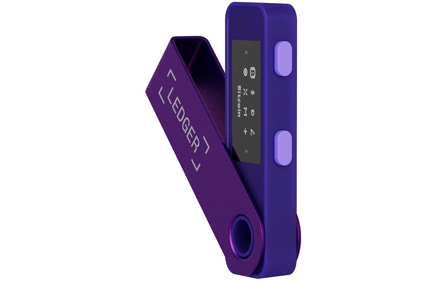 Nano S Plus Amethyst PurpleCrypto-Hardware-Wallet zum Kaufen, Verwalten und Vermehren digitaler Vermögenswerte