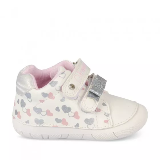 Baskets BLANC FREEMOUSS GIRL