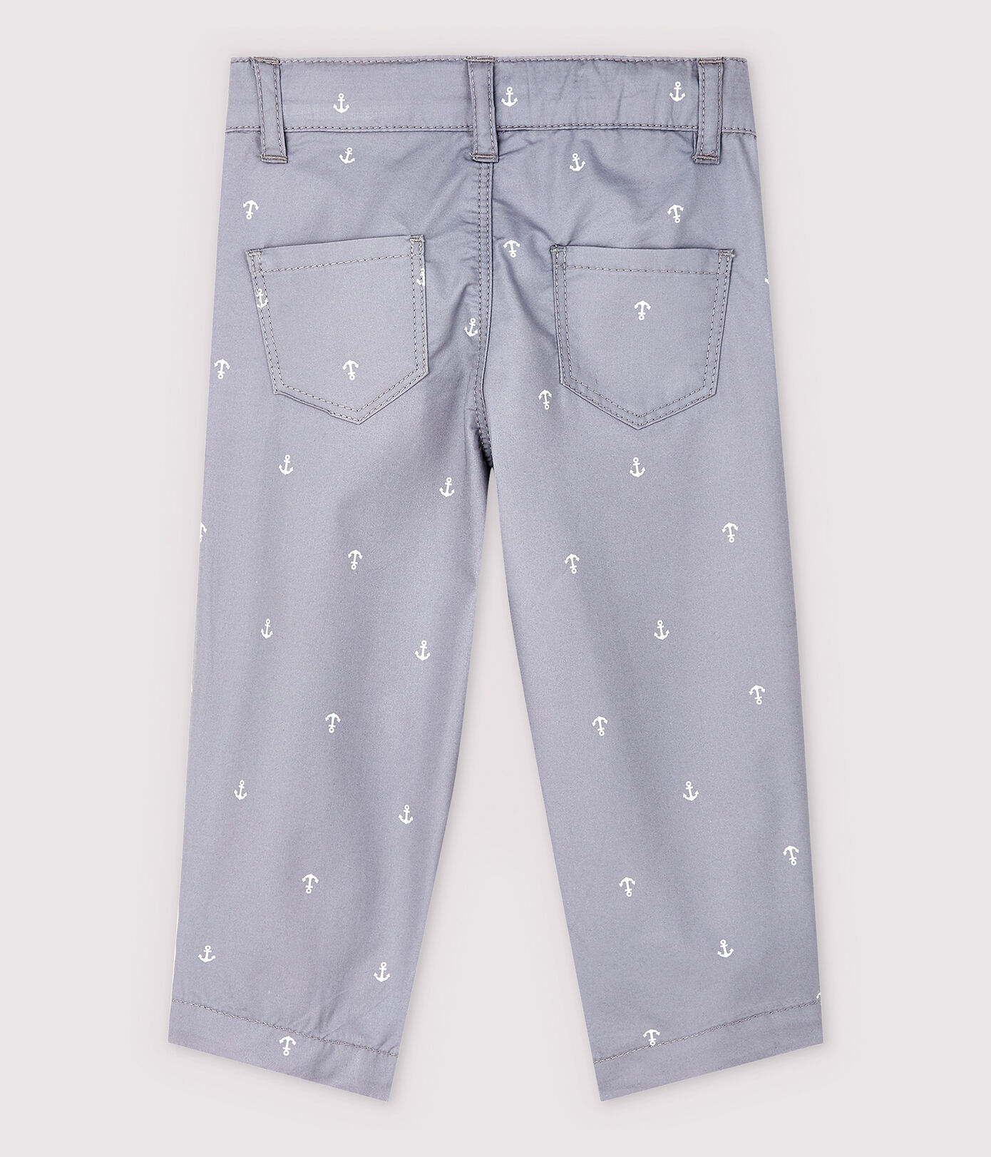 Pantalon en twill en brodé bébé garçon
