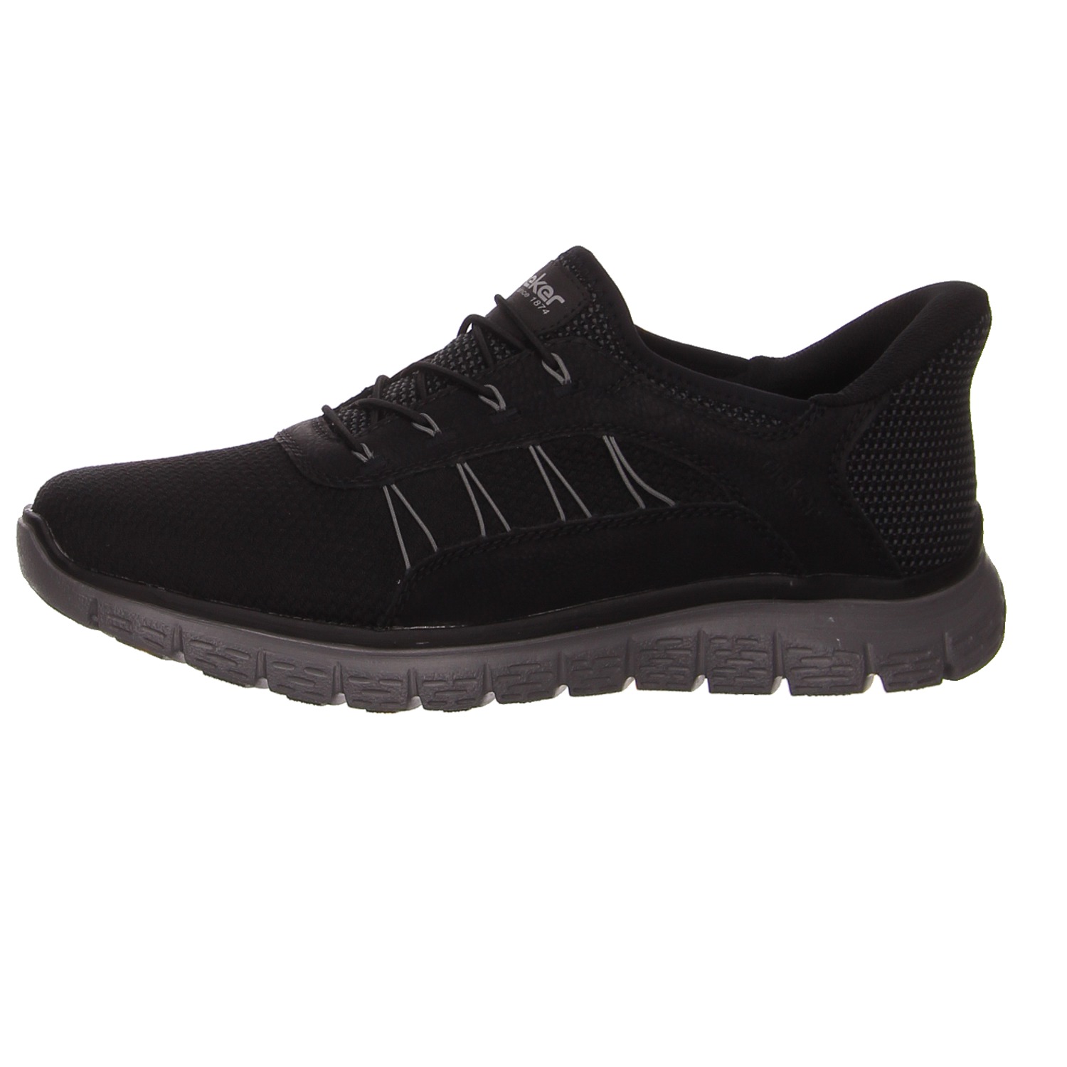 Rieker Sneaker schwarz schwarz