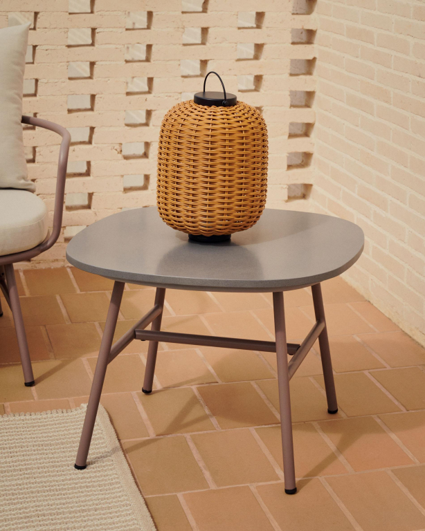 Kave Home Saranella tafellamp H38 zwart