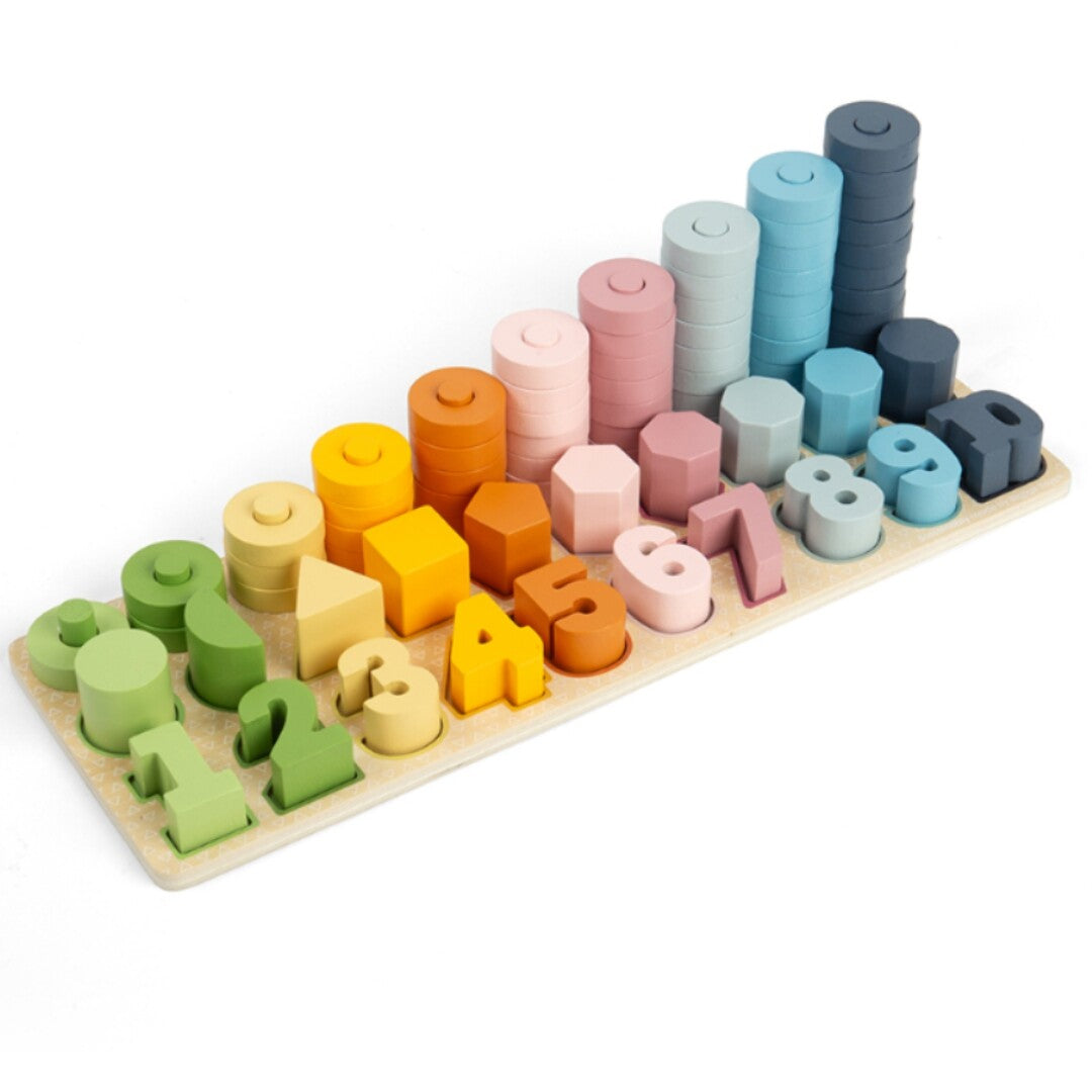 Bigjigs telspel counting board - 78st