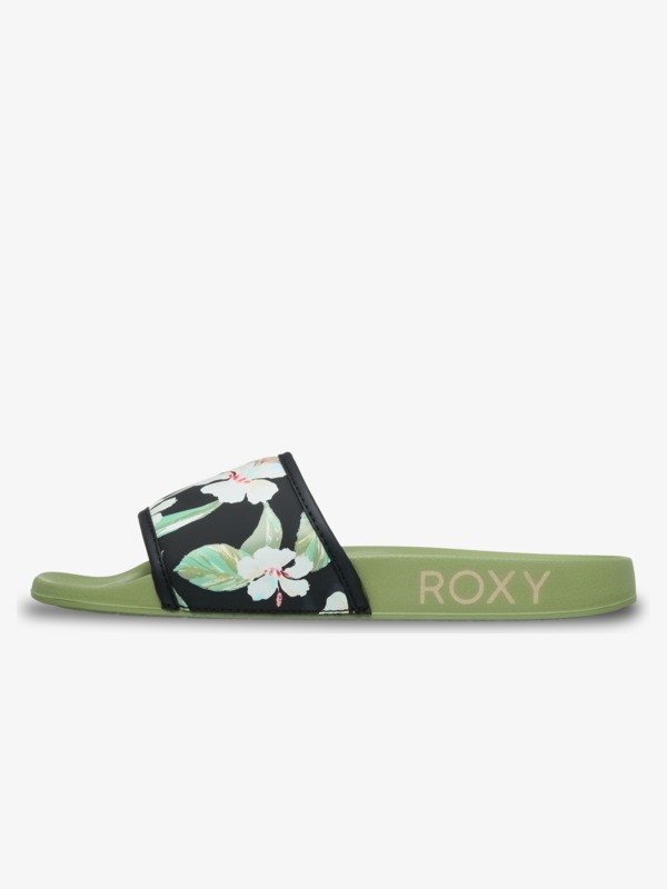 Slippy Iv Sandales Vert Femme