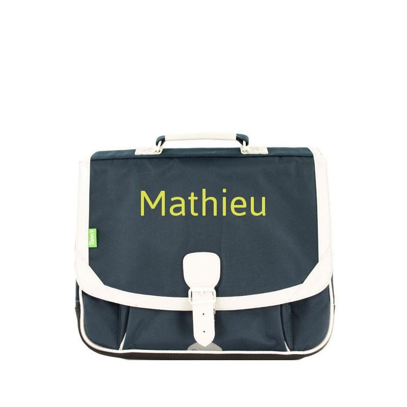 Cartable scolaire à personnaliser Les Bicolores 38 cm Wimbledon