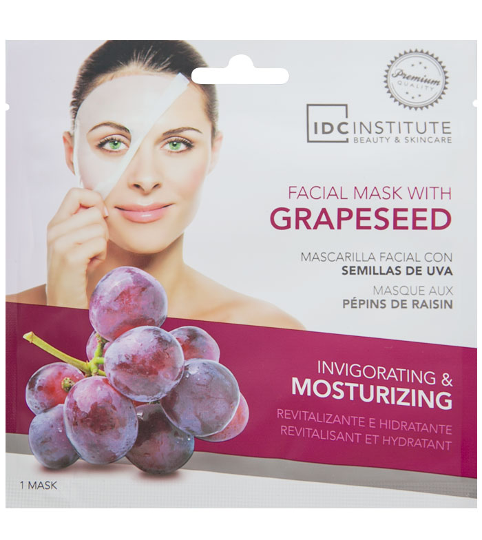 IDC Institute - Máscara com sementes de uva - Revitalizante e hidratante