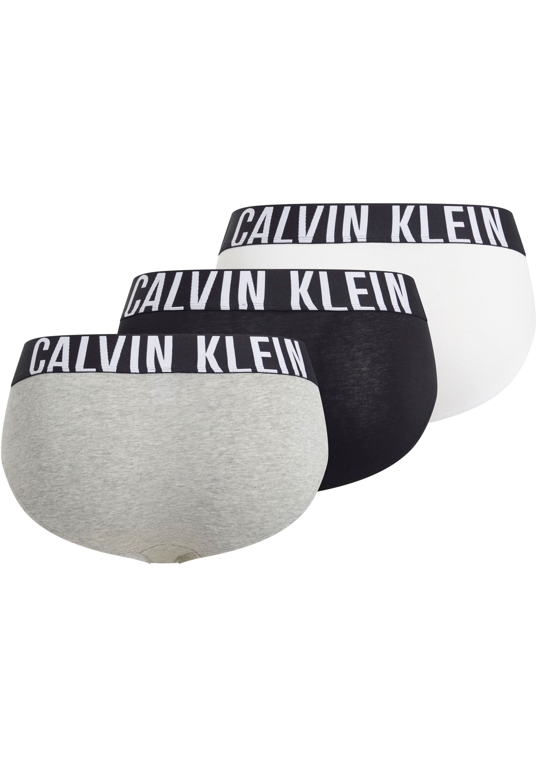 Calvin Klein Underwear Hipster »HIP BRIEF 3PK«, 3 Stk. mit Logo-Stretchbund