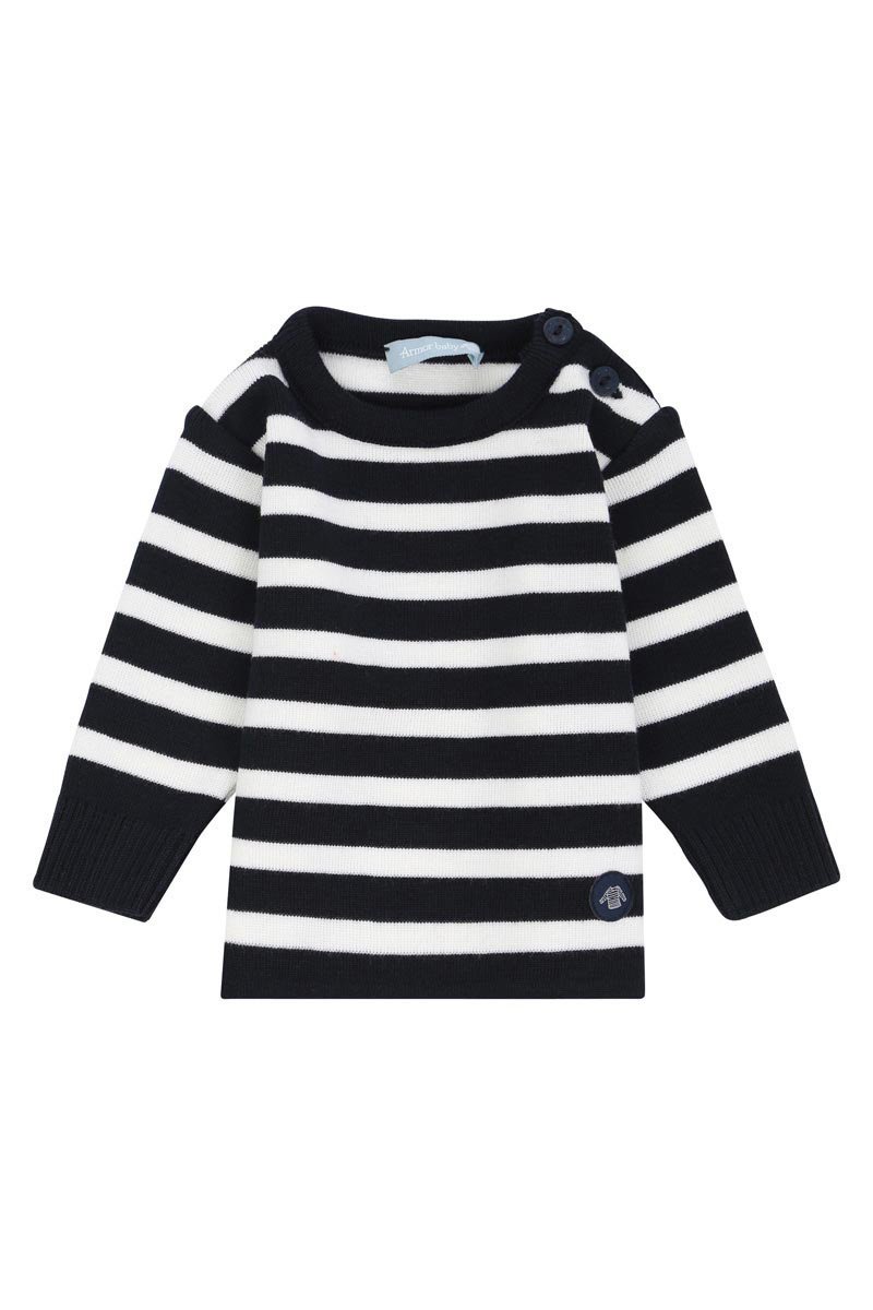 Pull marin rayé 