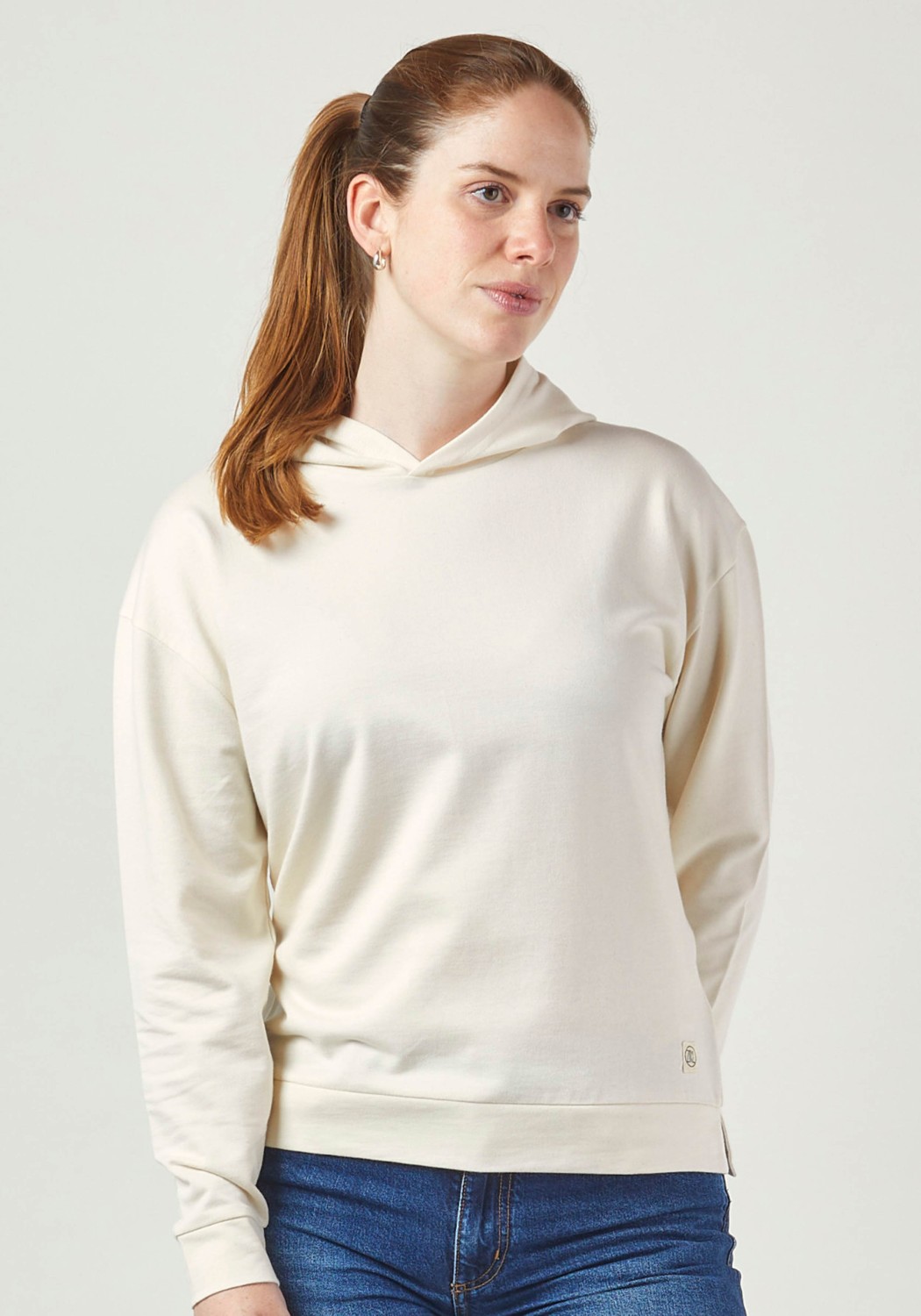 WE ARE ZRCL Damen-Hoodie Mava Basic Natural