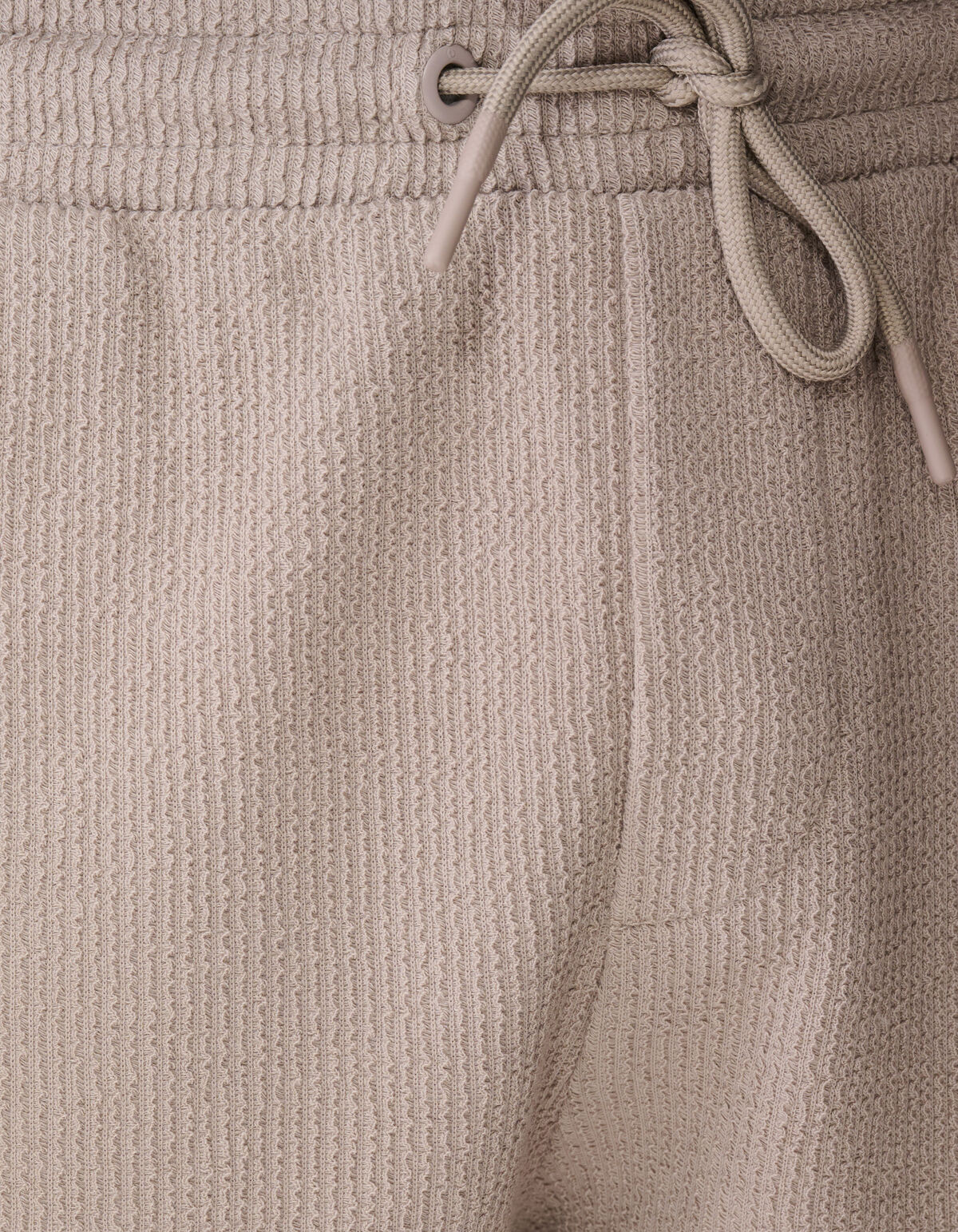 Rib Short Lichtbruin