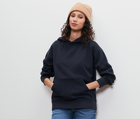 Hoodie, navy