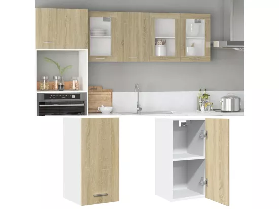 Armoire suspendue Chêne sonoma 29,5x31x60 cm Bois d'ingénierie