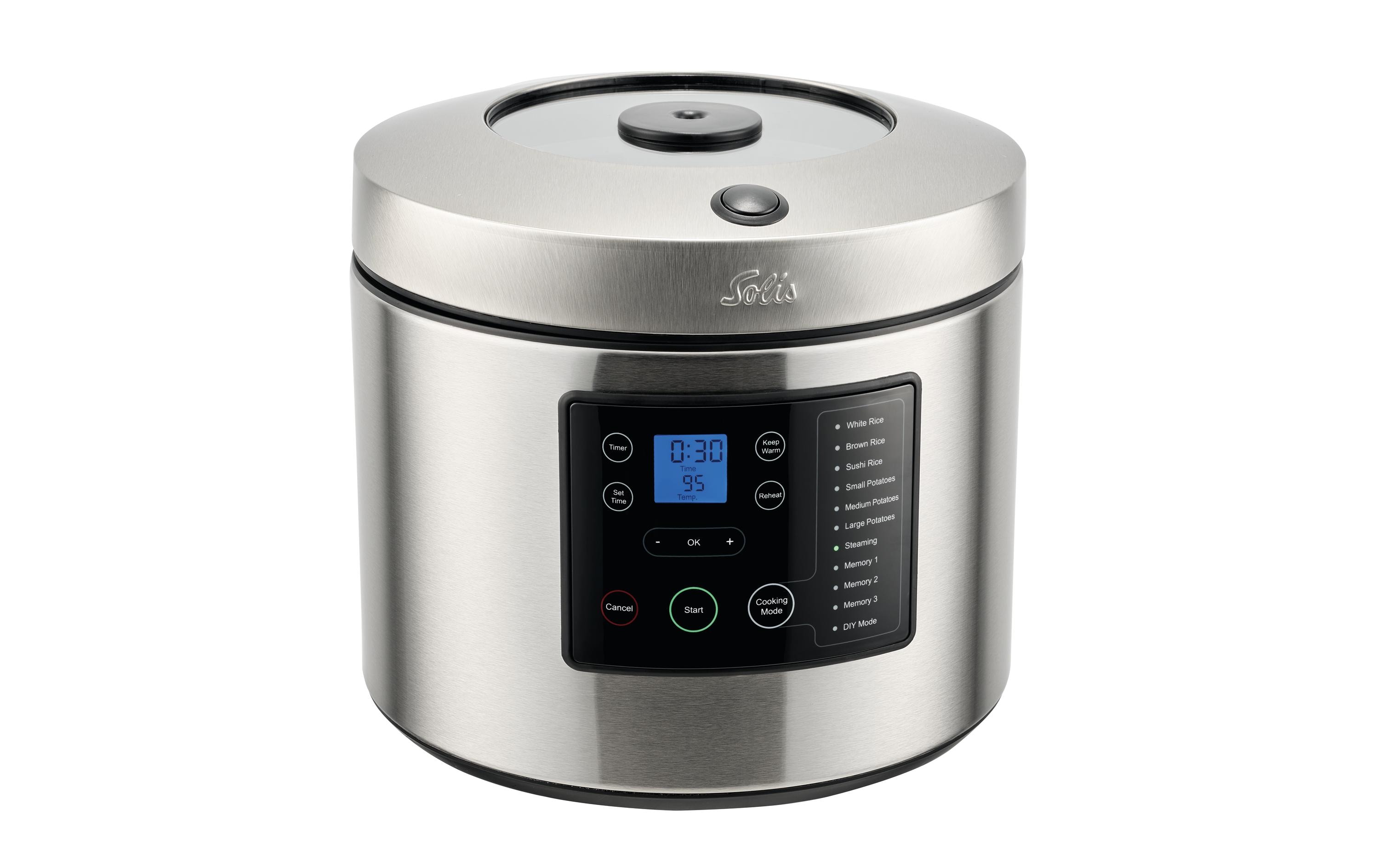 Reiskocher und Steamer 5 l<br>Reis und Kartoffelkocher
