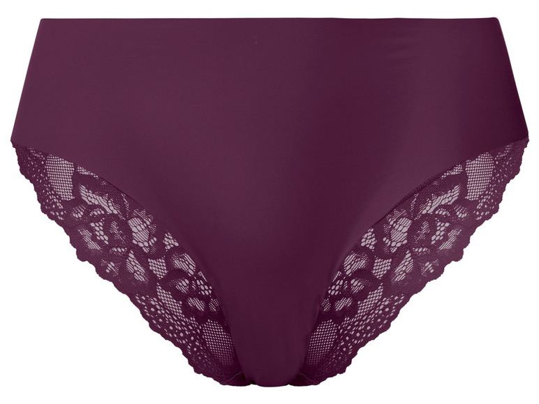 Minislips voor dames, set van 3, kant, naadloos