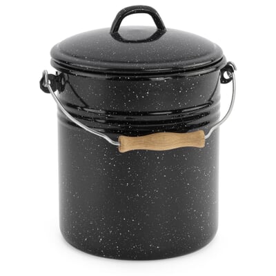 Deckeleimer Emaille 5 Liter