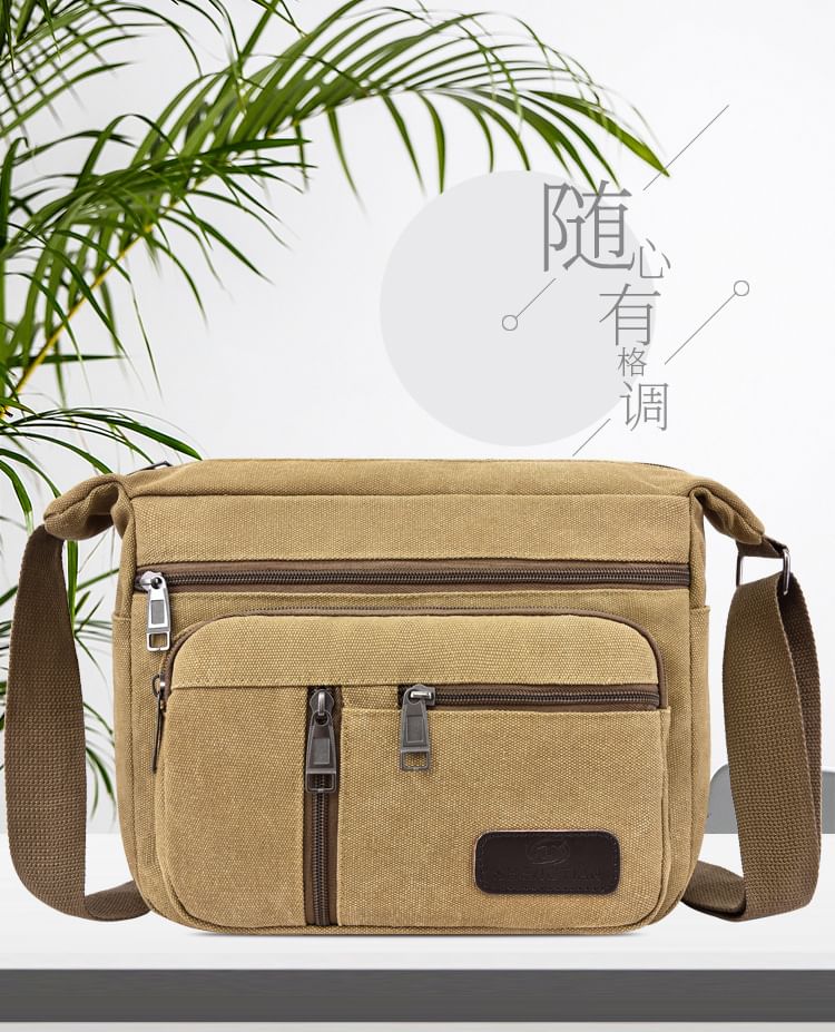 Golden Kelly - Canvas Crossbody Tas
